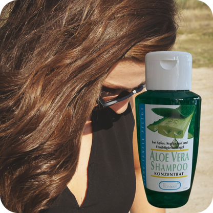 Aloe Vera Shampoo Konzentrat  mit 47,5 % Aloe Vera Anteil - Neue Rezeptur