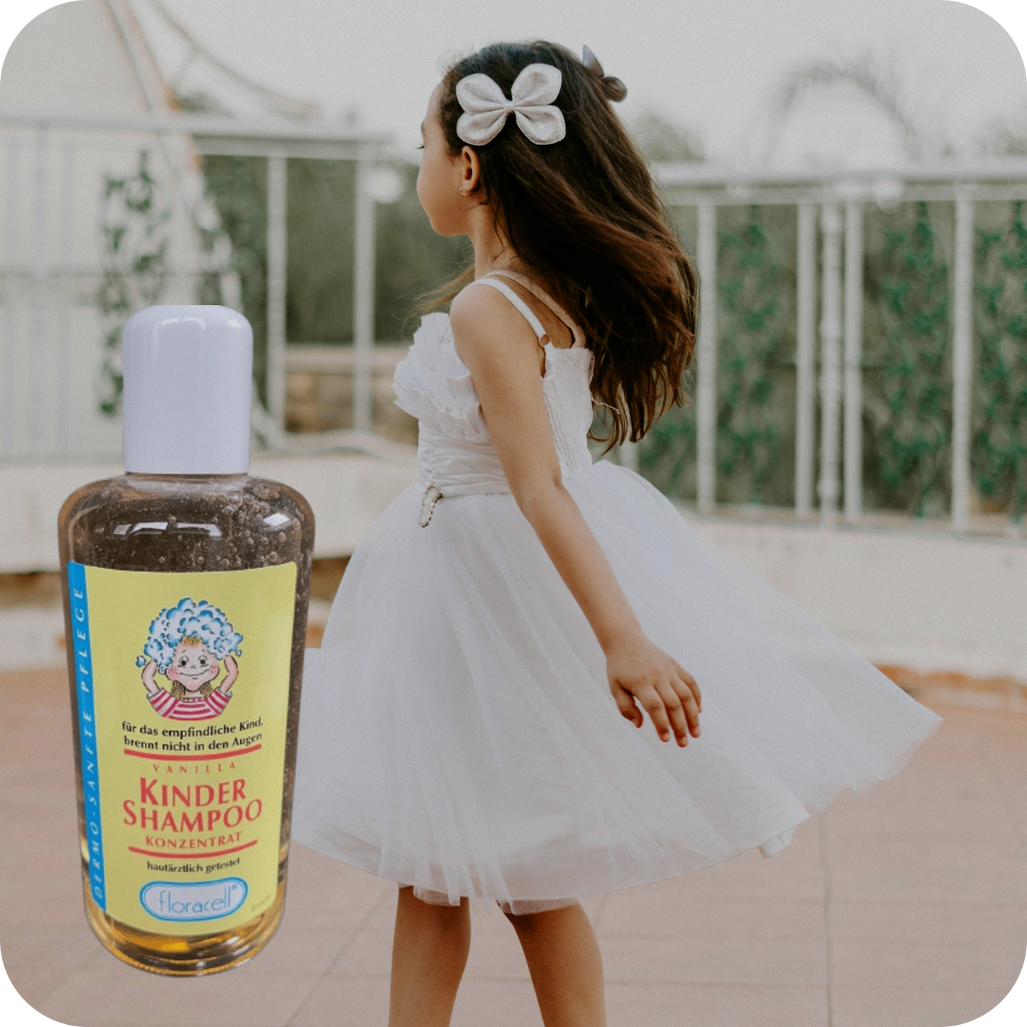 Vanilla Kindershampoo Konzentrat  200ml Glas