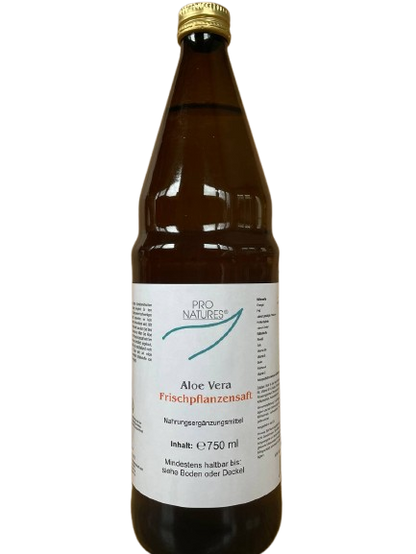 2x Aloe Vera Frischflanzensaft 99,6 % 750 ml